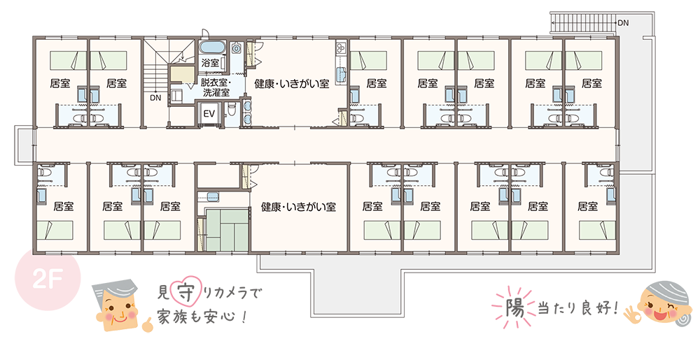 施設間取図